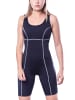 Aquarti Aquarti Damen Schwimmanzug mit Bein Geschlossener Rücken in schwarz Modell 1
