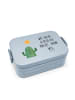 Mr. & Mrs. Panda MEPAL Bentobox Kaktus Sonne Motiv mit Spruch in Blau Pastell