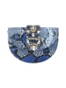 faina Women Clutch in Blue