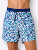 WITT WEIDEN Badeshorts in jeansblau-topas-bedruckt