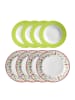 Ritzenhoff & Breker 8er Set Tafelservice Shanti Doppio in bunt