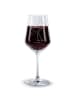 Mr. & Mrs. Panda Glas Rotwein Storch ohne Spruch in Transparent