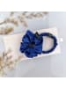 Ailoria DOUX set scrunchies s und m aus seide in blau