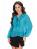 faina Women Blouse in turquoise