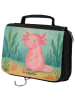 Mr. & Mrs. Panda Kosmetiktasche Axolotl Niedlich Design ohne Spruch in Weiß