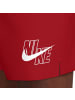 Nike Badeshorts 5" Volley Shorts in Rot