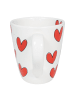 Blond Amsterdam Becher Rote Herzen in Bunt - 350 ml
