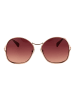 Max Mara Damen Sonnenbrillen Schmetterling Roségold