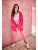 Ulla Popken Strickjacke in hibiskus-pink