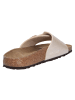 Birkenstock Tieffußbett Pantolette in beige