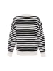 VINAJA Women Sweater in Wollweiss Schwarz