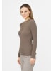 TOOCHE Shirt & Top "Lace Royalty" in braun