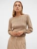 Vero Moda Strickpullover in Silver Mink