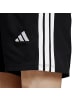 adidas Essentials 3-Streifen Cotton Shorts in Schwarz