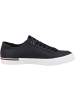 Tommy Hilfiger Sneaker low Core Corporate Vulcanized Leather in dunkelblau