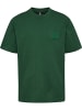 Hummel Hummel T-Shirt Hmlclean Kinder in DARK GREEN