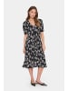 SAINT TROPEZ Kleid LenyaSZ Fitted in Black Flower Lane