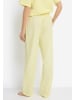 Copenhagen Studios Pyjamahose in gelb gestreift