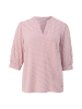 TRIANGLE Bluse 3/4 Arm in Pink