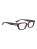 Love Moschino Frauen Optische Fassungen Schmetterling Violet