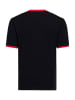 King Kerosin King Kerosin Ringer T-Shirt Paris in schwarz