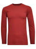 Ragman Langarm-T-Shirt in rot