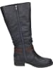 rieker Klassische Stiefel: Wadenhoch in nightblue/schoko