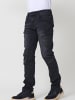 KOROSHI Workwear-Jeans im Regular Fit in SCHWARZER DENIM