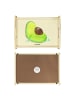 Mr. & Mrs. Panda Tablett Avocado Schwangerschaft ohne Spruch in Gelb Pastell