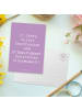 Mr. & Mrs. Panda Postkarte Spruch 95. Geburtstag mit Spruch in Lavendeltraum