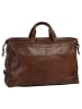Bodenschatz Reisetasche echt Leder in cognac
