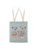 Mr. & Mrs. Panda Tasche Koala Familie ohne Spruch in Blau Pastell