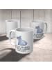 Mr. & Mrs. Panda Campingbecher Einhorn Nashorn mit Spruch in Weiß