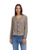 CARTOON Blusenshirt mit Volant in Blue/Rosé