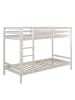 Homestyle4u Etagenbett in Weiß 90x200 cm