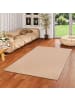 Snapstyle Velours-Teppich Joy in hellbraun