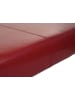 MCW Sitzbank M37, 180x43x49 cm rot glänzend, dunkle Beine