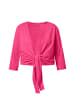 Ulla Popken Shirtjacke in magentapink