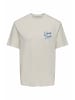 Only&Sons Rundhals T-Shirt für Damen in hell-grau