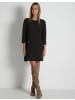 More & More Jerseykleid in rhomb jersey black