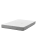 Beliani Matratze CUSHY in Weiß/Grau - (W) 140 x (H) 20 x (L) 200 cm