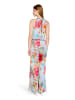 Vera Mont Jumpsuit mit Blumenprint in Blue/Rosé