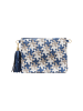 faina Women Shoulder Bag in White Blue