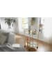 KADIMA DESIGN Servierwagen | Gold, 67x79cm, Milchglas, Bar, Premium