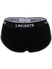 Lacoste Slip 3er Pack in Schwarz