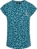 Hummel T-Shirt Hmlflowy Mädchen in BLUE CORAL