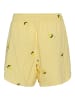 Pieces Shorts in Pale Banana 1