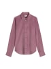 Marc O'Polo Samtbluse fitted in Gentle Mauve