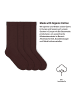 von Jungfeld Tennissocken CASUAL CLASSIC in Dark Brown