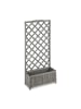relaxdays Rankkasten in Grau - (H)150 cm